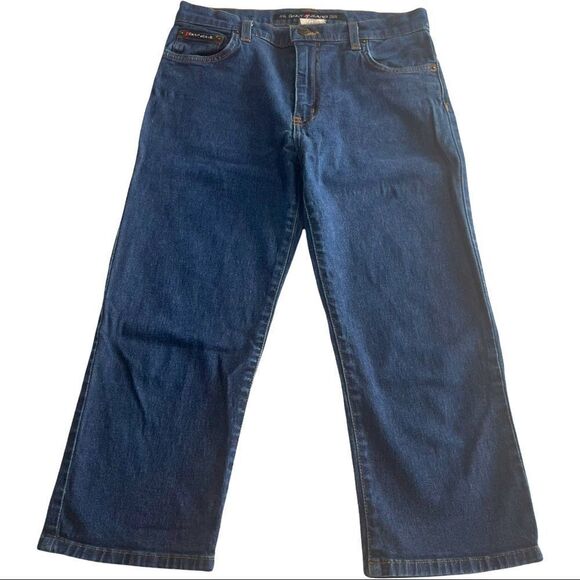 DKNY Jeans Denim Capri Sz 0 - Picture 1 of 16